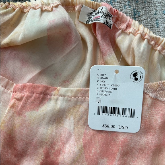 FREE PEOPLE Moonbeams Washed Robe / Sweet Combo Kimono Pajama Set size M - Picture 15 of 15